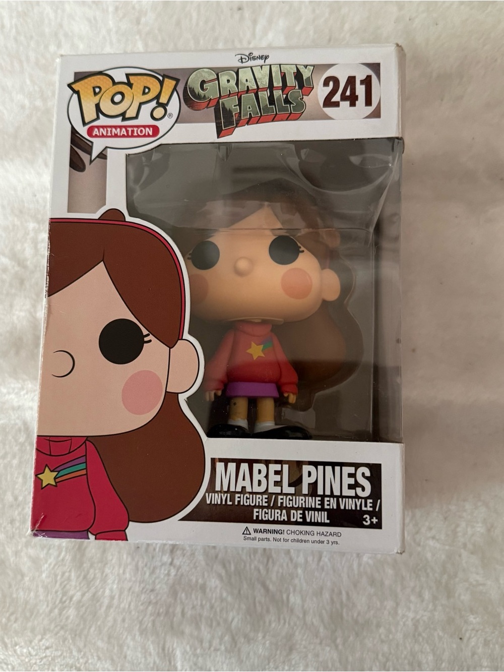 Funko Pop! Animation Gravity Falls Mabel Pines Vinyl Figure - Pink Red Brown